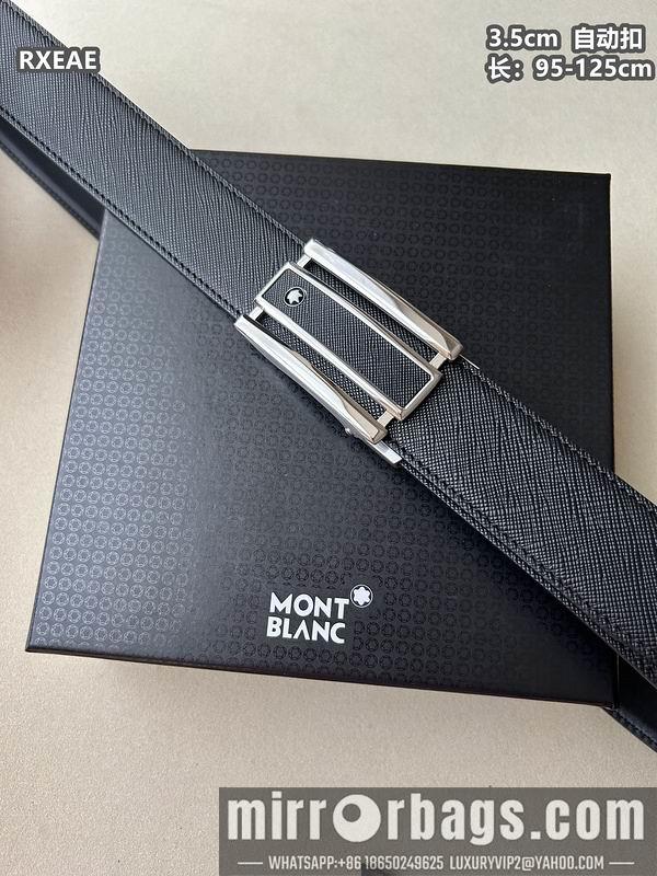 Replica Montlanc belt 35mmX100-125cm 8L79
