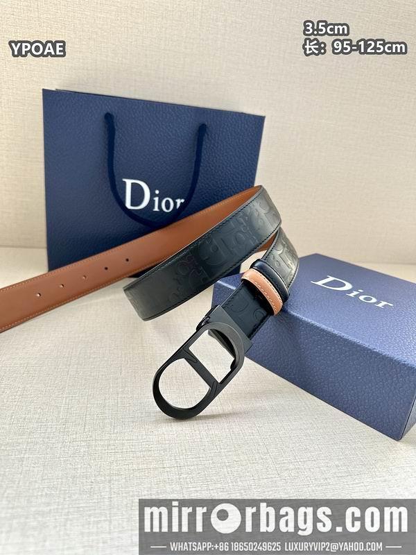 Replica Dior belt 35mmX95-125cm 8L43