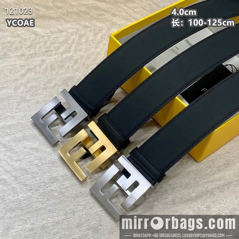 Replica Fendi belt 40mmX100-125cm  8L118