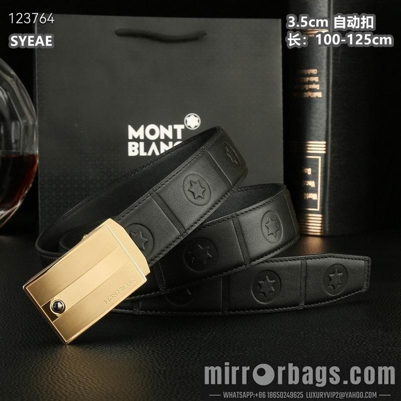 Replica Montlanc belt 35mmX100-125cm 8L58