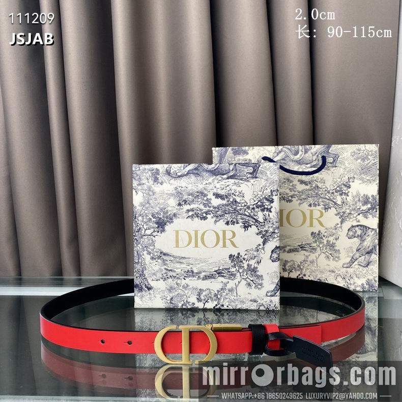 Replica Dior Belt 20mmX90-115cm 8L05