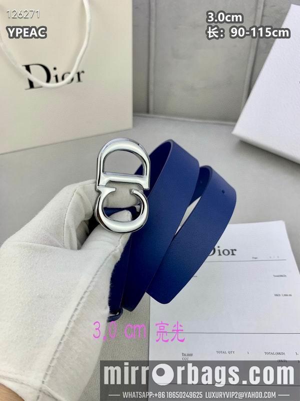 Replica Dior belt 30mmX90-115cm 8L111004
