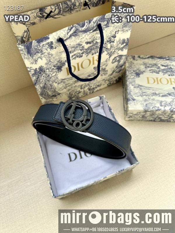 Replica Dior belt 35mmX100-125cm 8L31