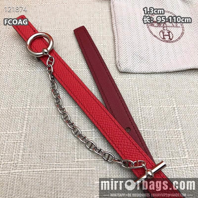 Replica Hermes belt 13mmX95-110cm 8L10