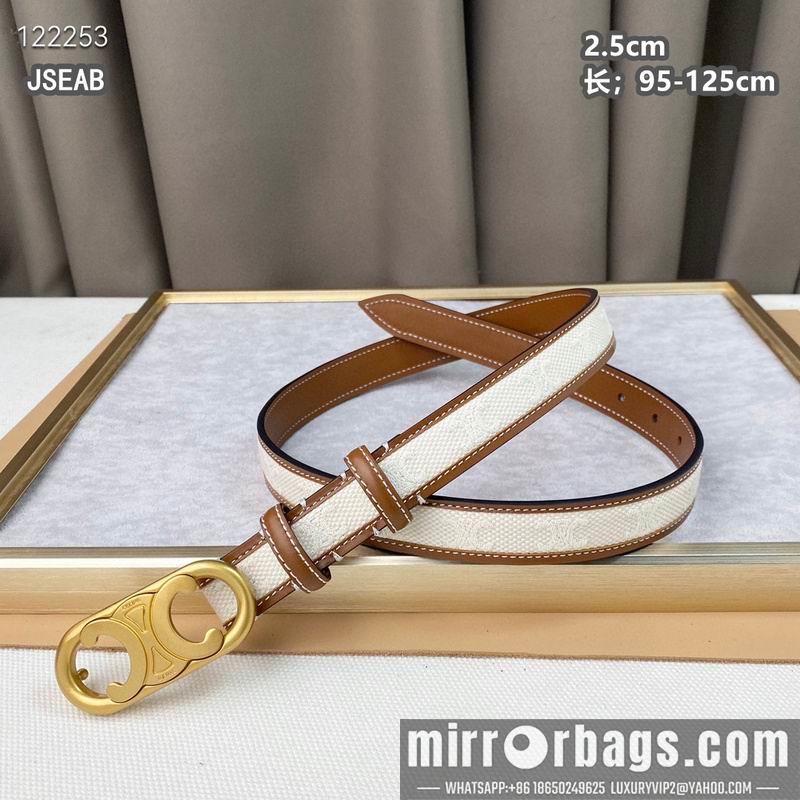 Replica Celine belt 25mmX95-125cm 8L25