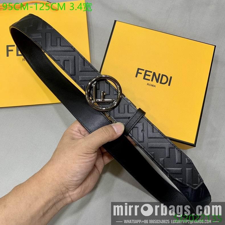 Replica Fendi Belt 34mmX95-125cm 7D07