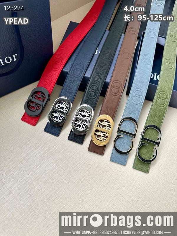 Replica Dior belt 40mmX95-125cm 8L03