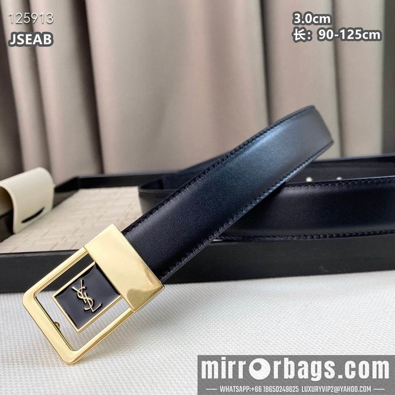 Replica YSL belt 30mmX90-125cm 8L05
