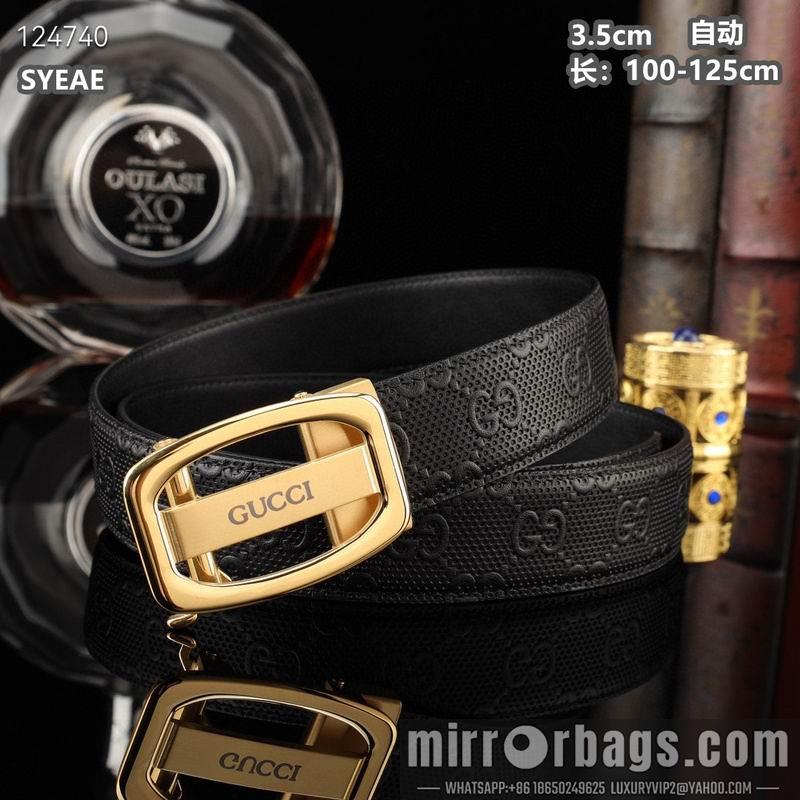 Replica Gucci belt 35mmX100-125cm 8L33