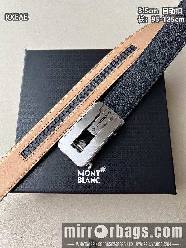 Replica Montlanc belt 35mmX100-125cm 8L75