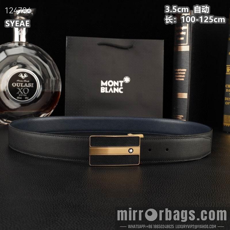 Replica Montlanc belt 35mmX100-125cm 8L28