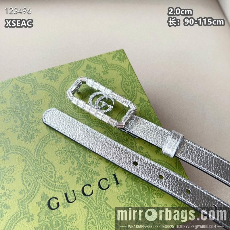 Replica Gucci belt 20mmX90-115cm 8L23