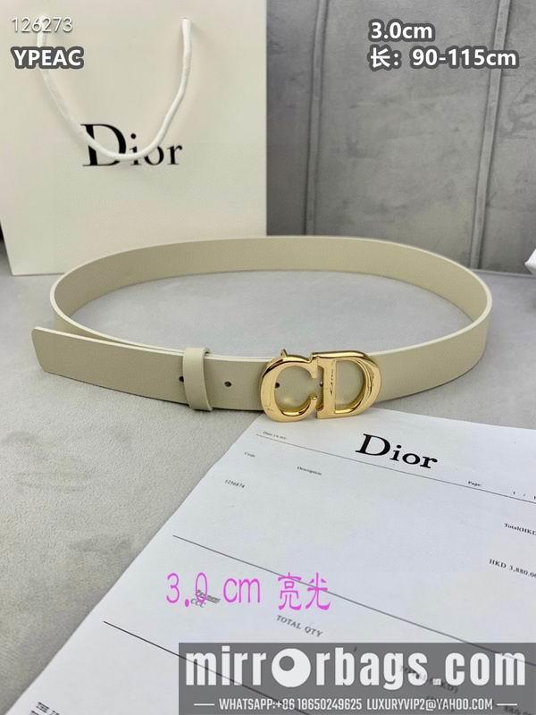 Replica Dior belt 30mmX90-115cm 8L111004