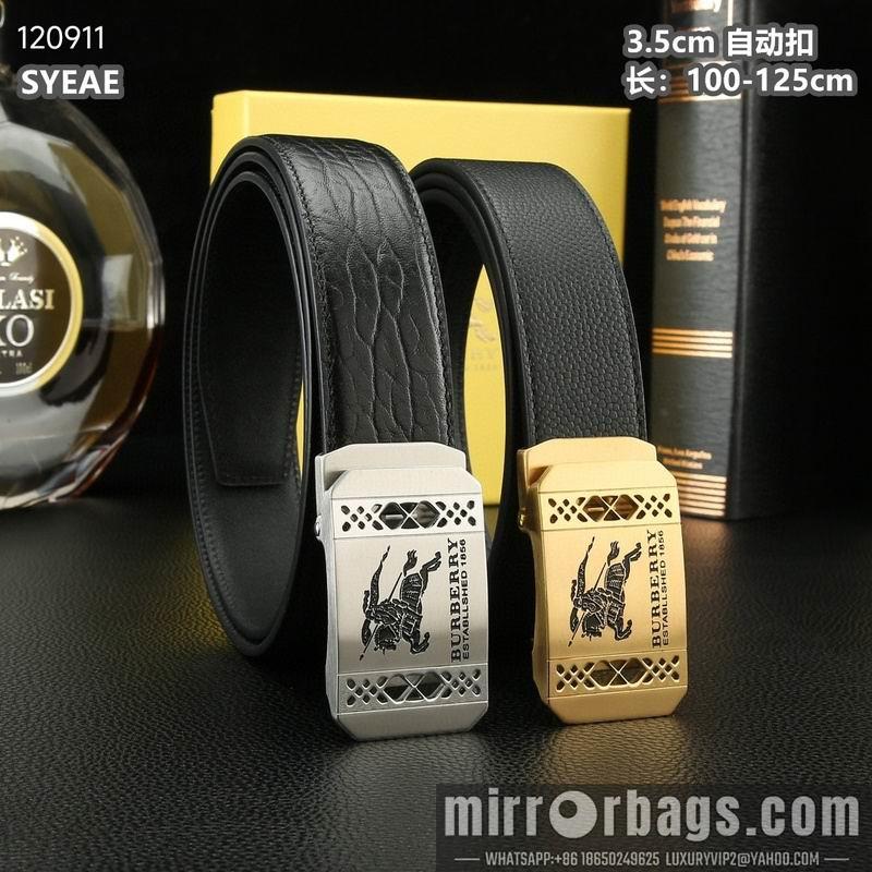 Replica Burberry belt 35mmX100-125cm 8L91