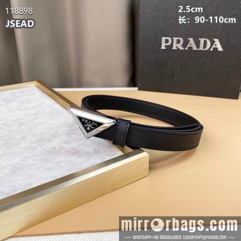 Replica Prada belt 25mmX90-110cm 8L010801