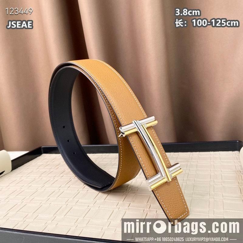 Replica Hermes belt 38mmX100-125cm 8L15