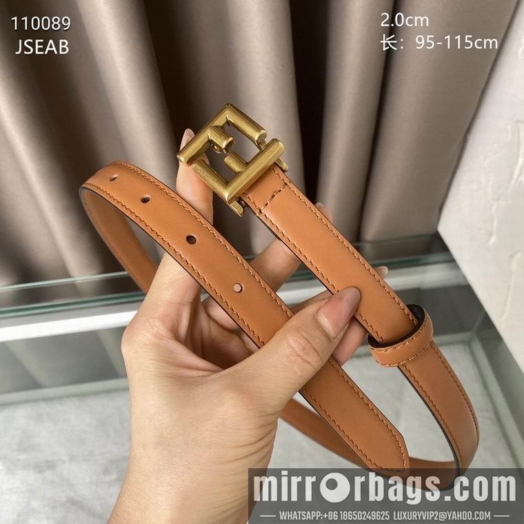 Replica Fendi Belt 20mmX95-115CM 8L09