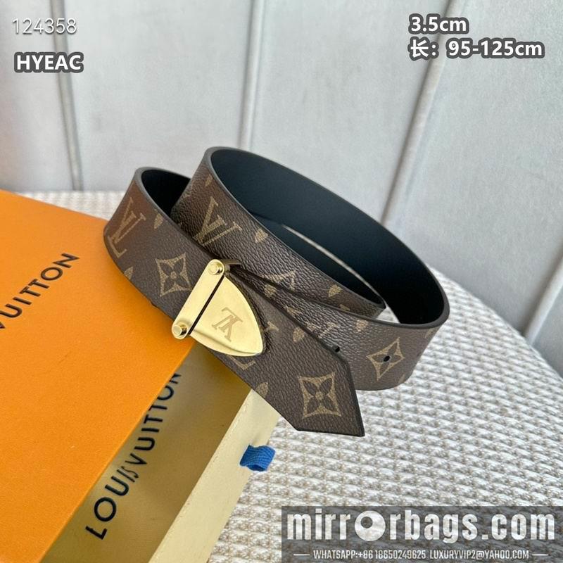 Replica LV belt 35mmX95-125cm 8L15