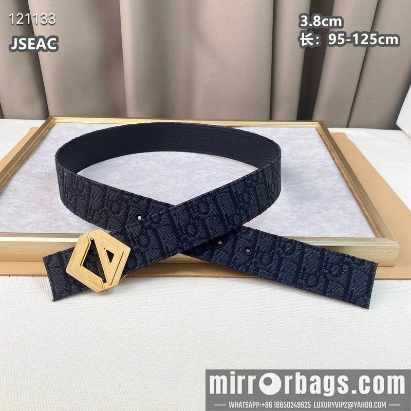 Replica Dior belt 38mmX95-125cm 8L04