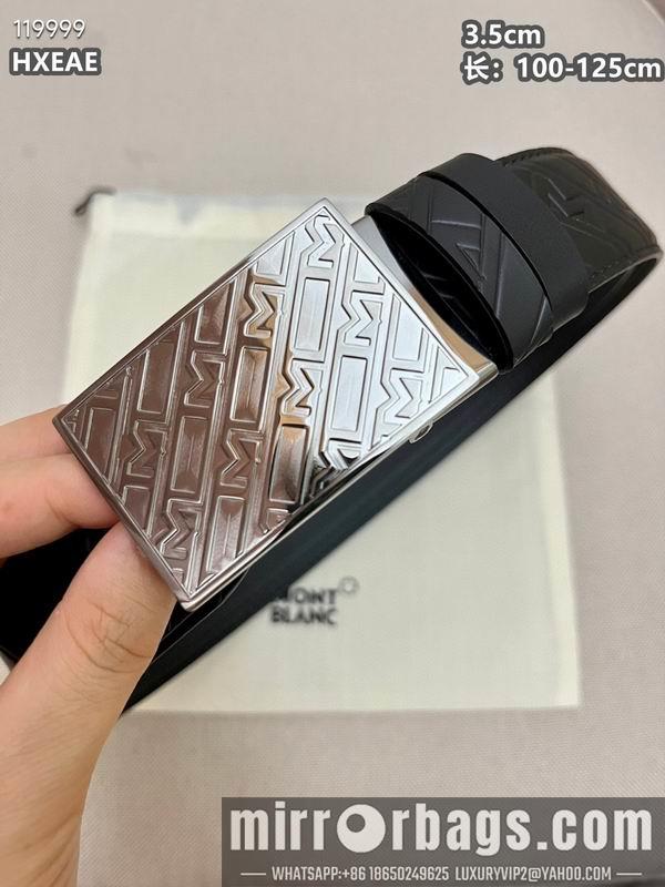 Replica Montblanc belt 35mmX100-125cm 8L072003