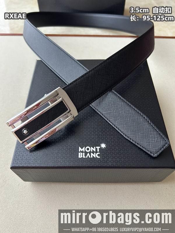 Replica Montlanc belt 35mmX100-125cm 8L79