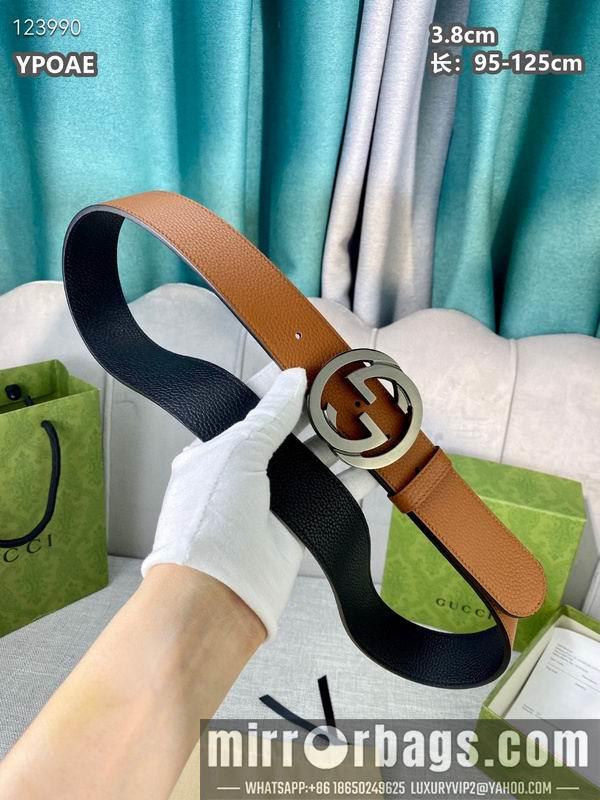 Replica Gucci belt 38mmX95-125cm 8L10