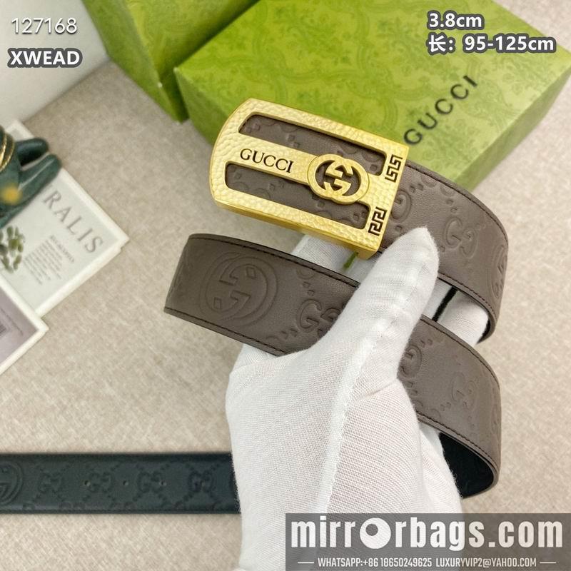 Replica Gucci belt 38mmX95-125cm 8L45