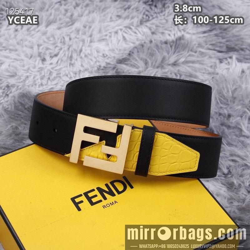 Replica Fendi belt 38mmX100-125cm  8L19