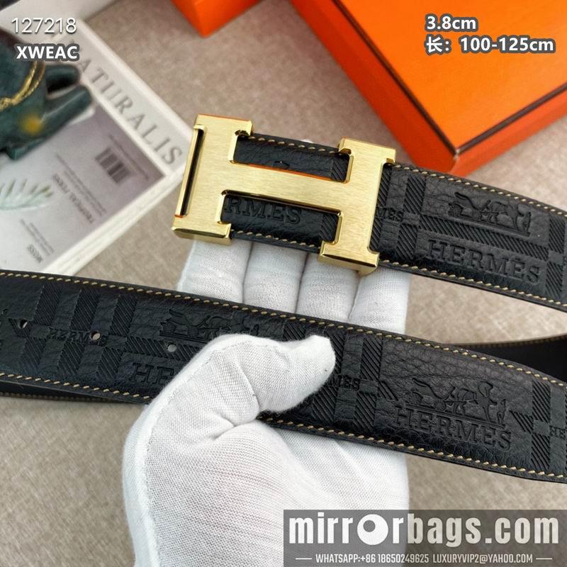 Replica Hermes belt 38mmX100-125cm 8L42