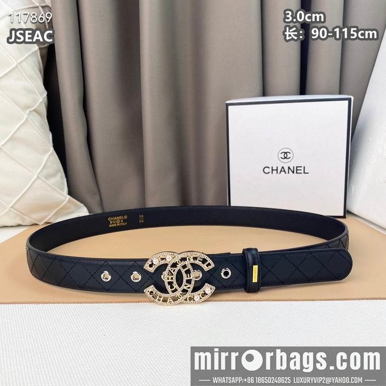 Replica Chanel belt 30mmX90-115cm 8L07