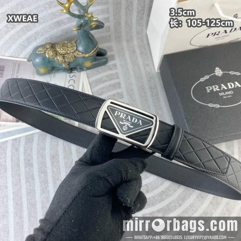 Replica Prada belt 35mmX105-125cm 8L64