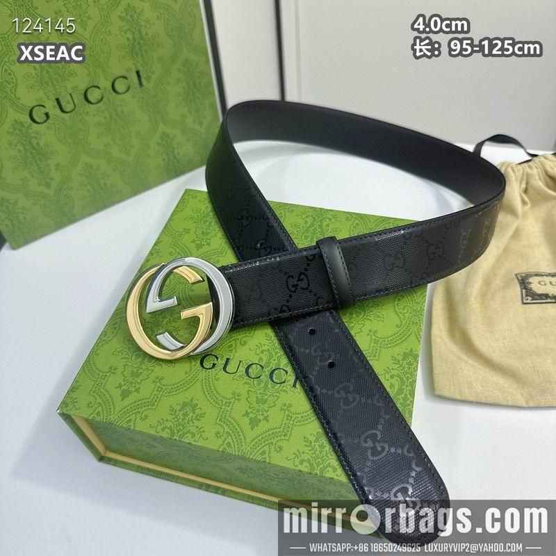 Replica Gucci belt 40mmX95-125cm 8L85