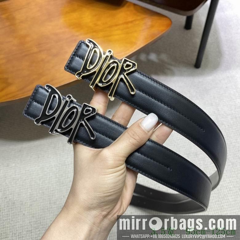 Replica Dior Belt 34mmX95-125cm 7D07
