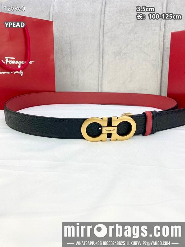 Replica Ferragamo belt 35mmX100-125cm 8L23