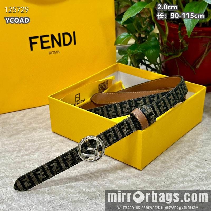 Replica Fendi belt 20mmX90-115cm 8L18
