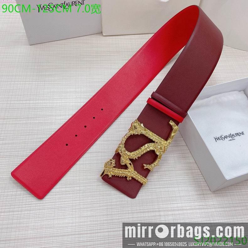 Replica YSL Belt 70mmX90-125cm 7D04