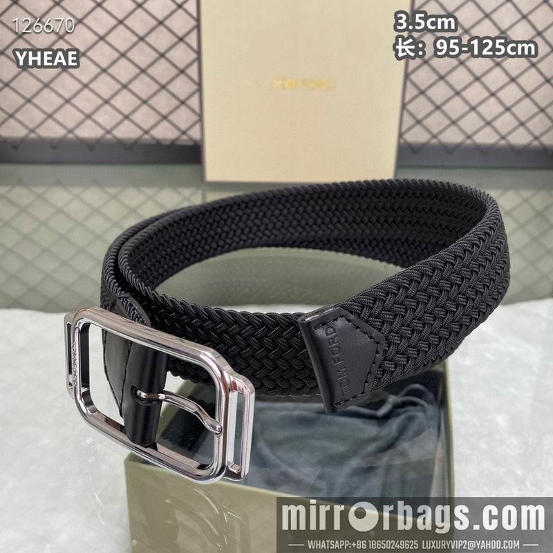 Replica TF belt 35mmX95-125cm 8L02