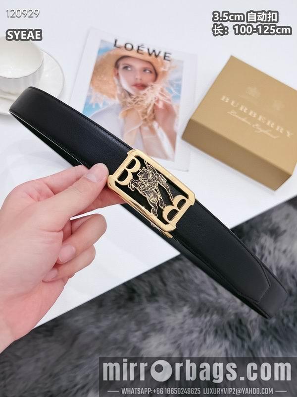 Replica Burberry belt 35mmX100-125cm 8L86