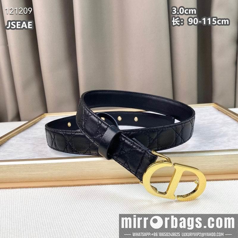 Replica Dior belt 30mmX90-115cm 8L111007
