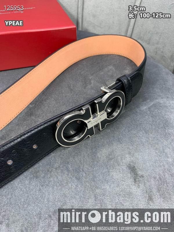 Replica Ferragamo belt 35mmX100-125cm 8L19
