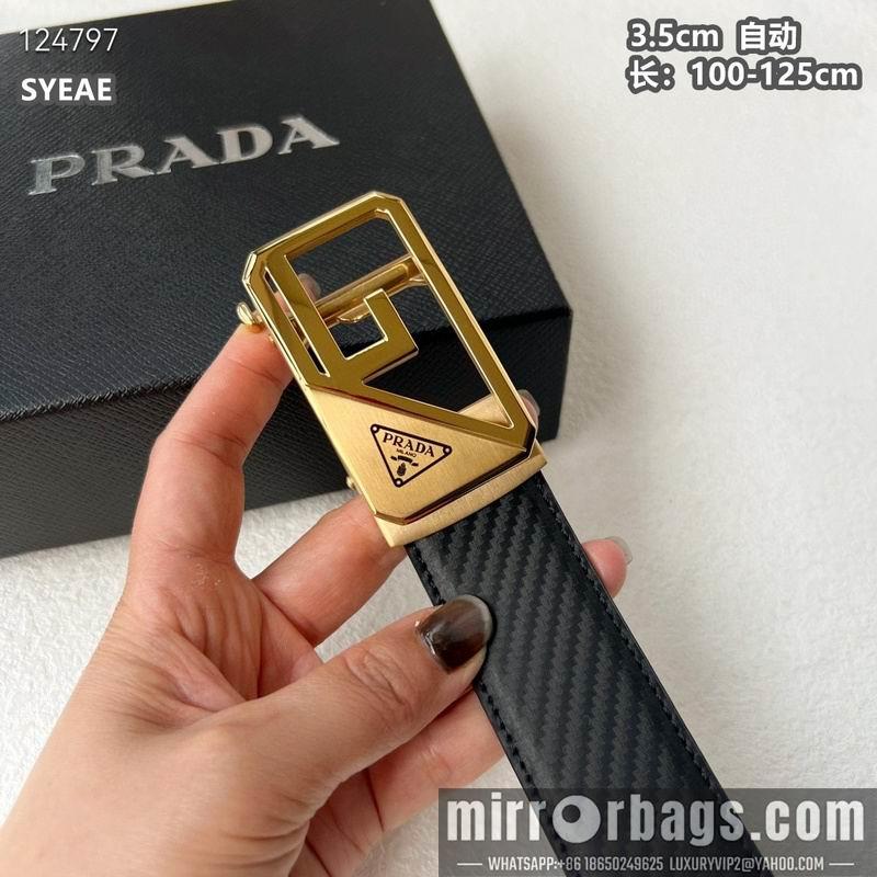 Replica Prada belt 35mmX100-125cm 8L53