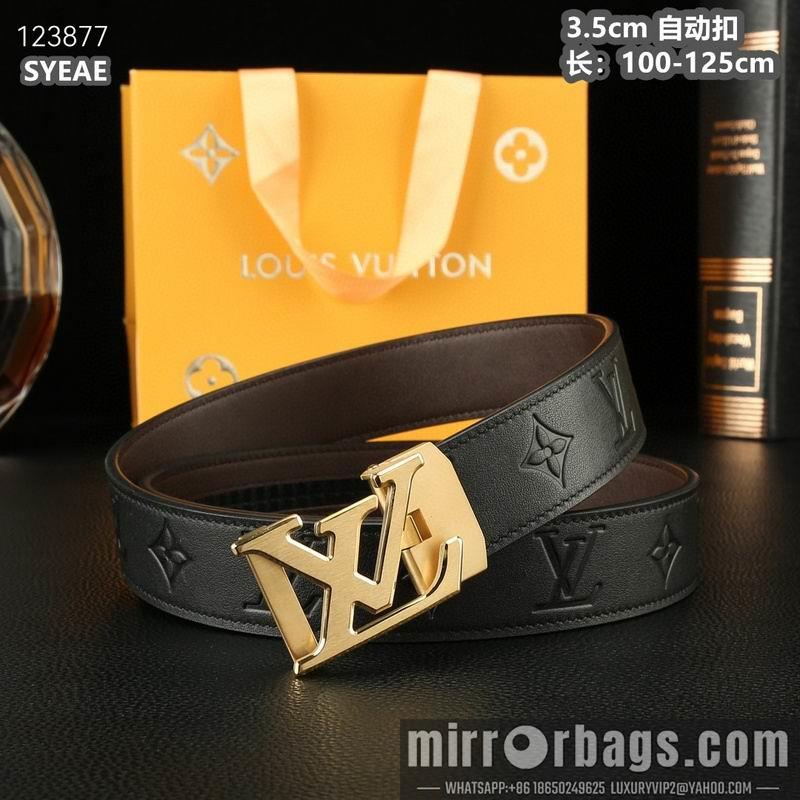 Replica LV belt 35mmX100-125cm 8L47