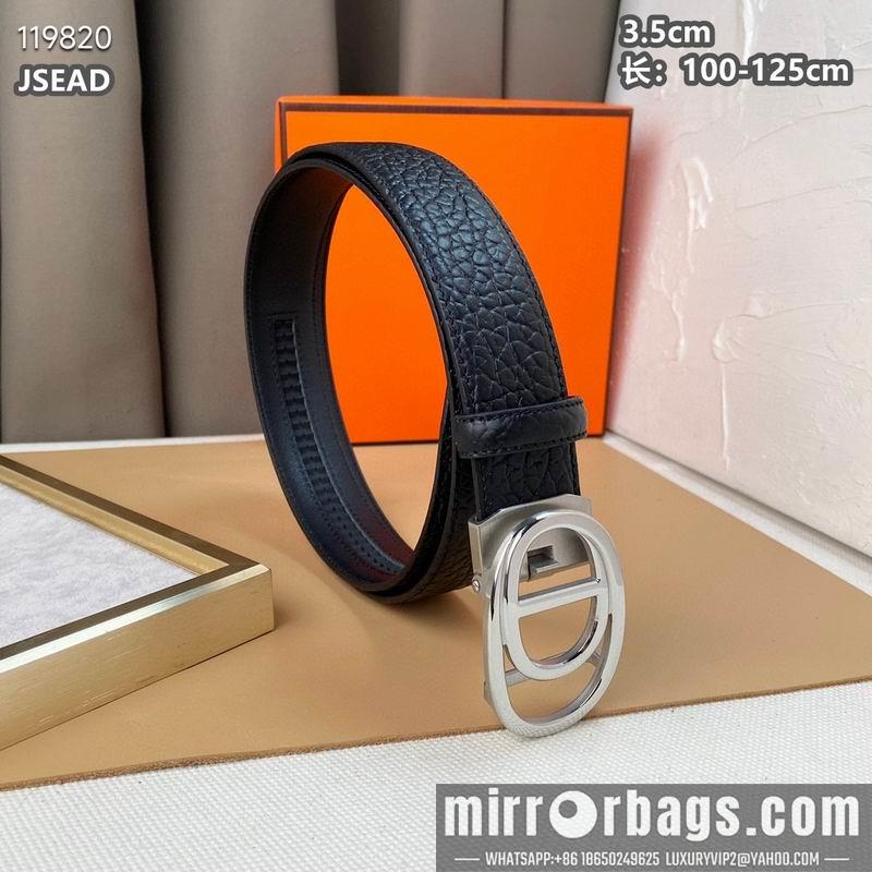 Replica Hermes belt 自动带35mmX100-125cm 8L040803