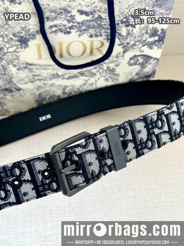 Replica Dior belt 35mmX95-125cm 8L39