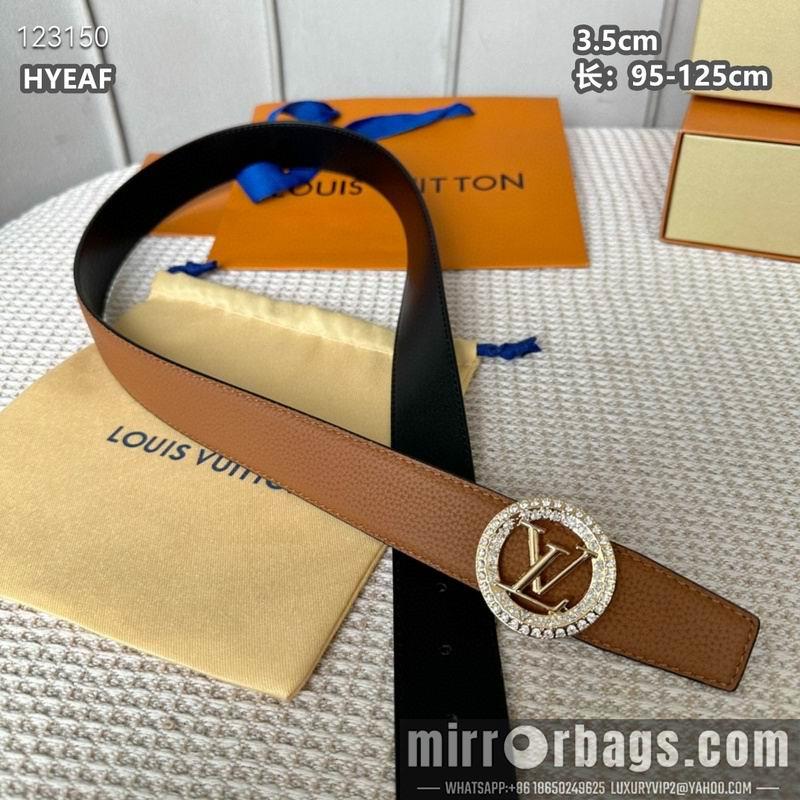Replica LV belt 35mmX95-125cm 8L16