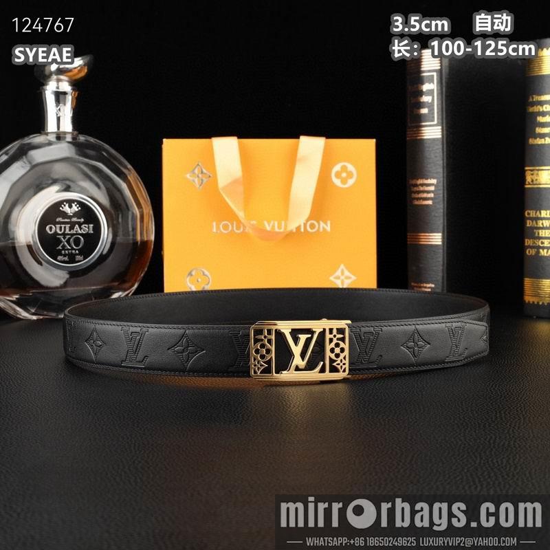 Replica LV belt 35mmX100-125cm 8L40