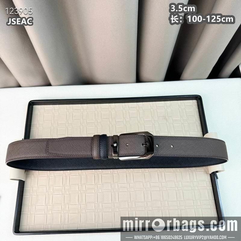 Replica Montblanc belt 35mmX100-125cm 8L24