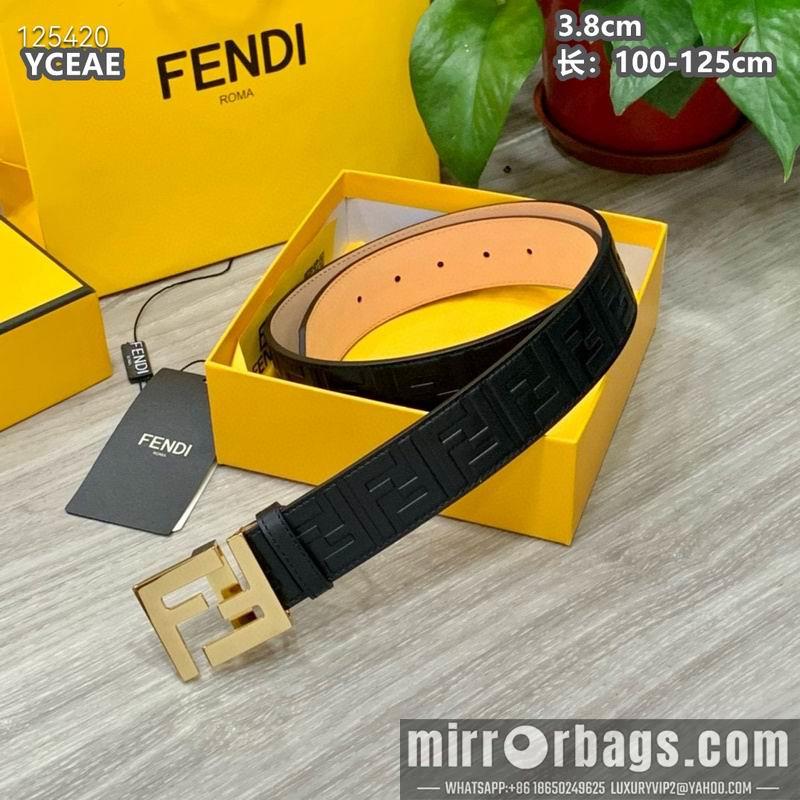 Replica Fendi belt 38mmX100-125cm  8L17