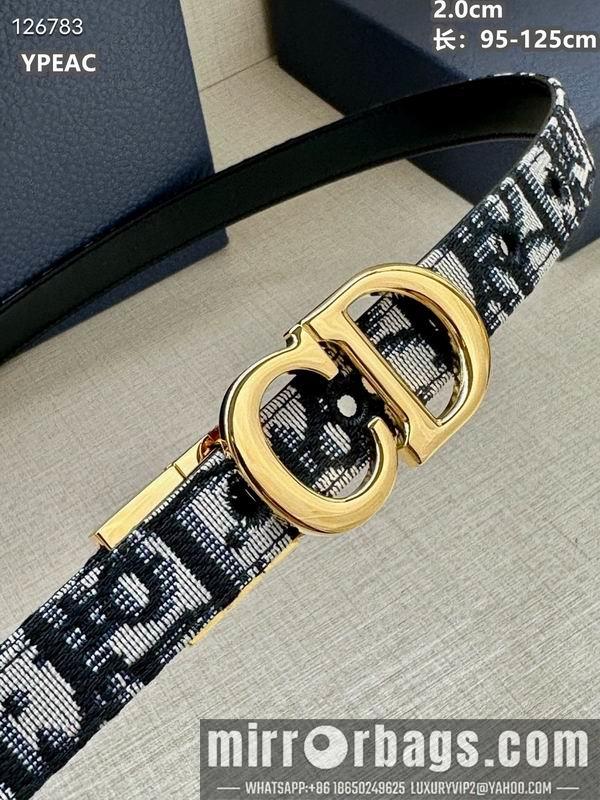 Replica Dior belt 20mmX95-125cm 8L22