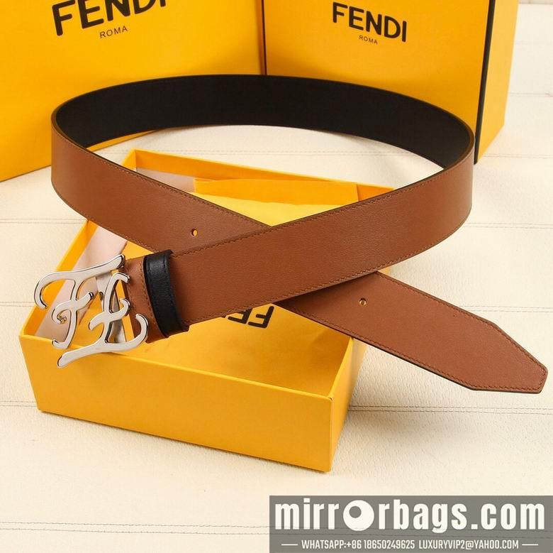 Replica Fendi Belt 38mmX95-125cm 7D41